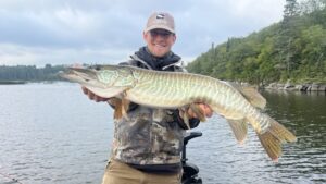 A key part of the FinSight Origin story, my first tiger musky caught in Tennessee.